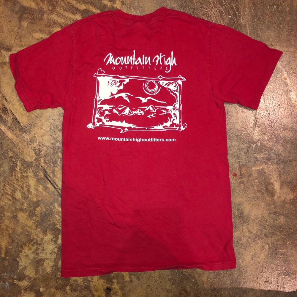 Mountain High Red T-Shirt